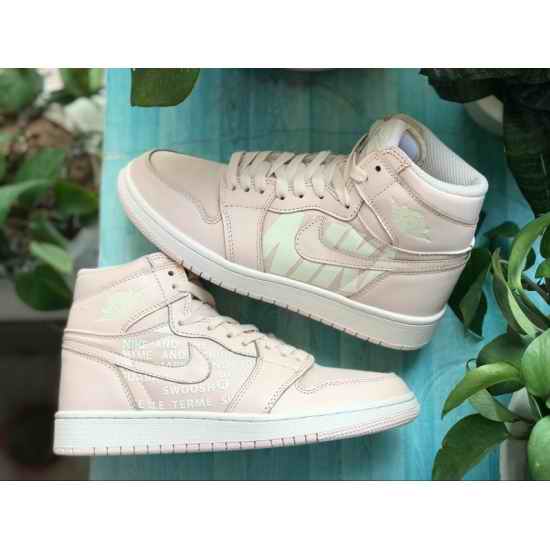 Air Jordan 1 Nike Swoosh Sakura Women Shoes